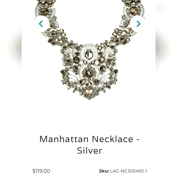 Eye Candy LA Manhattan CZ Luxe Necklace - Picture 4 of 5